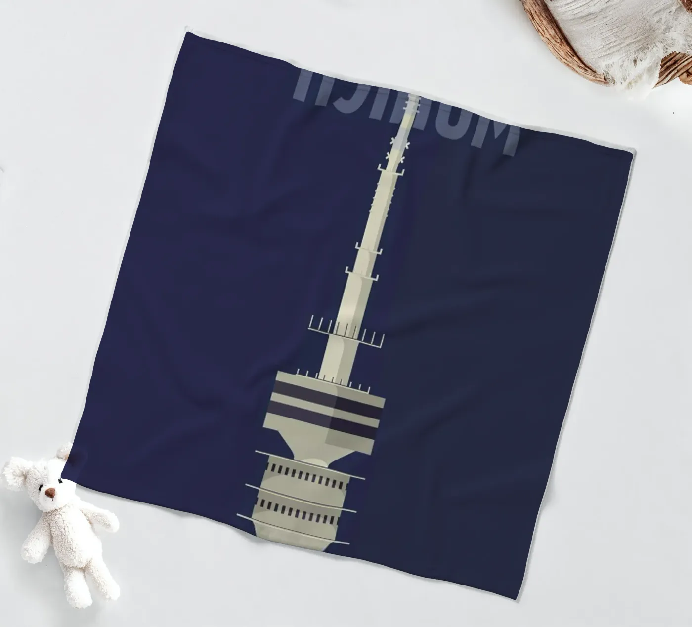 Munich fleecedeken van Designliga Products GmbH & Co. KG