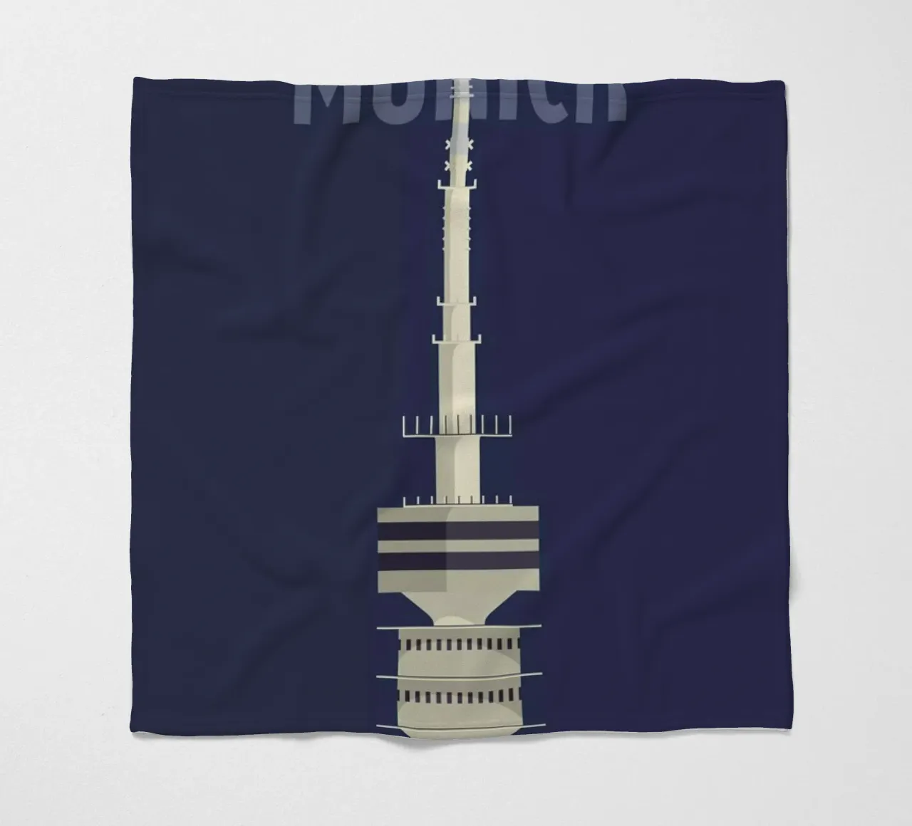 Munich fleecedeken van Designliga Products GmbH & Co. KG