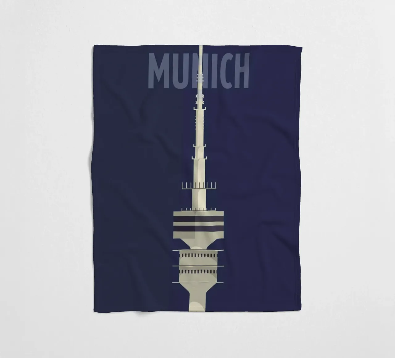 Munich fleecedeken van Designliga Products GmbH & Co. KG