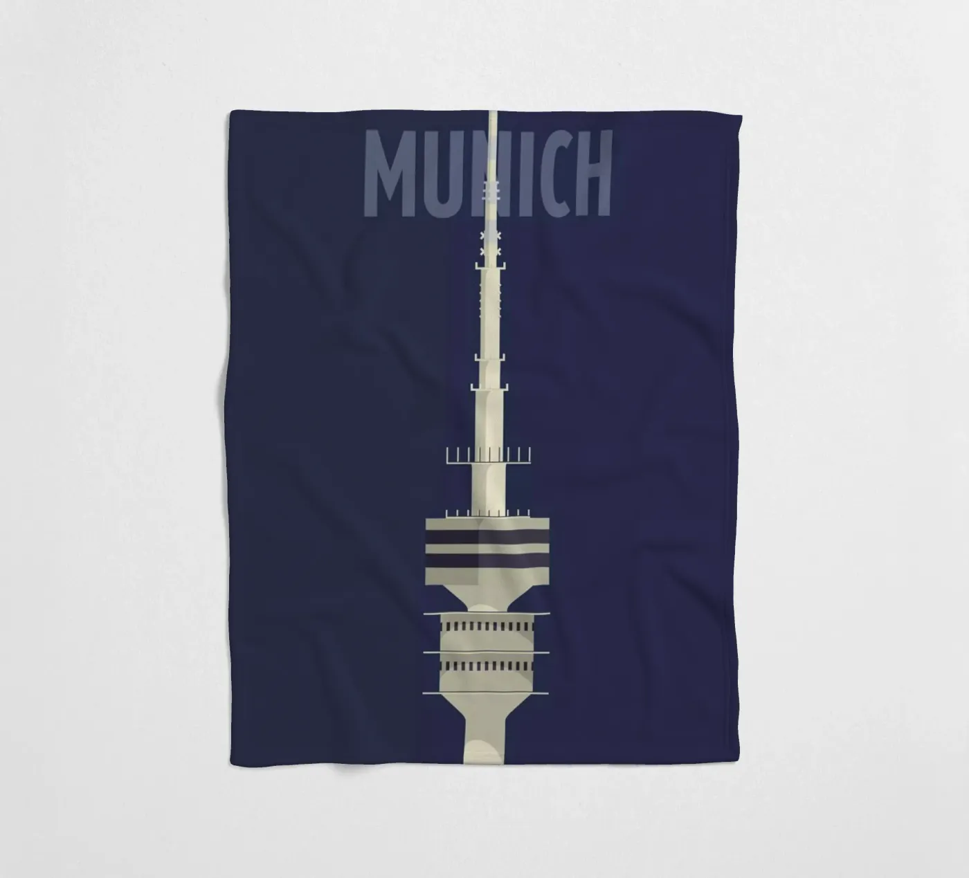 Munich fleecedeken van Designliga Products GmbH & Co. KG