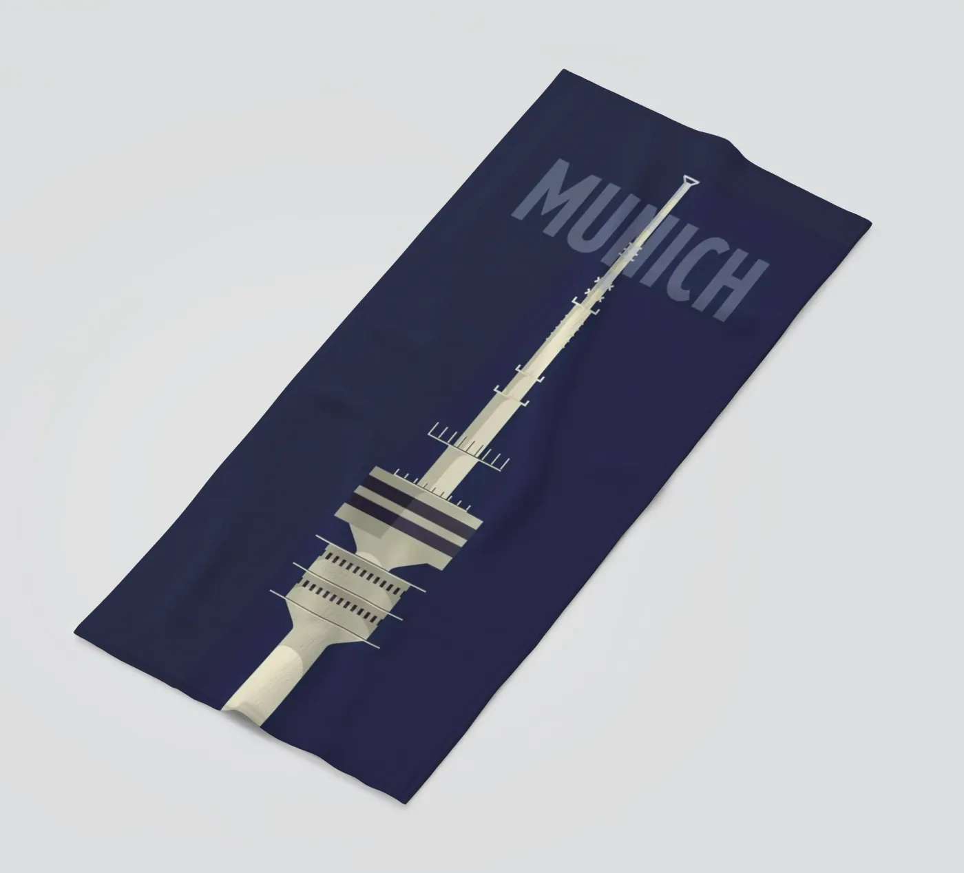 Munich strandhanddoek van Designliga Products GmbH & Co. KG