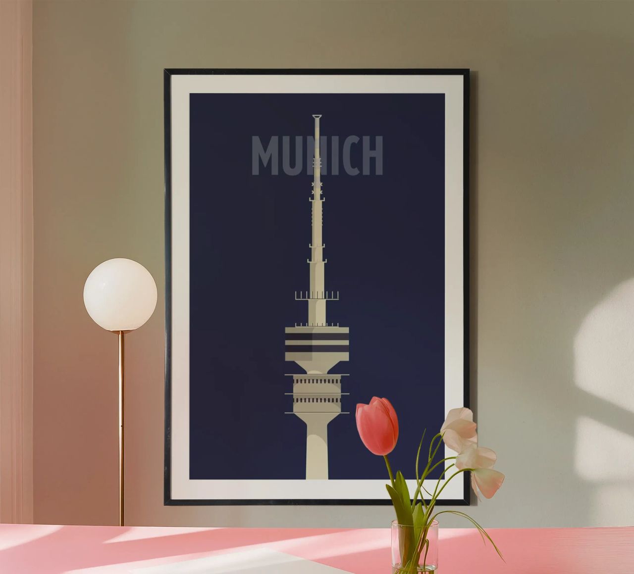 Munich Poster von Designliga Products GmbH & Co. KG