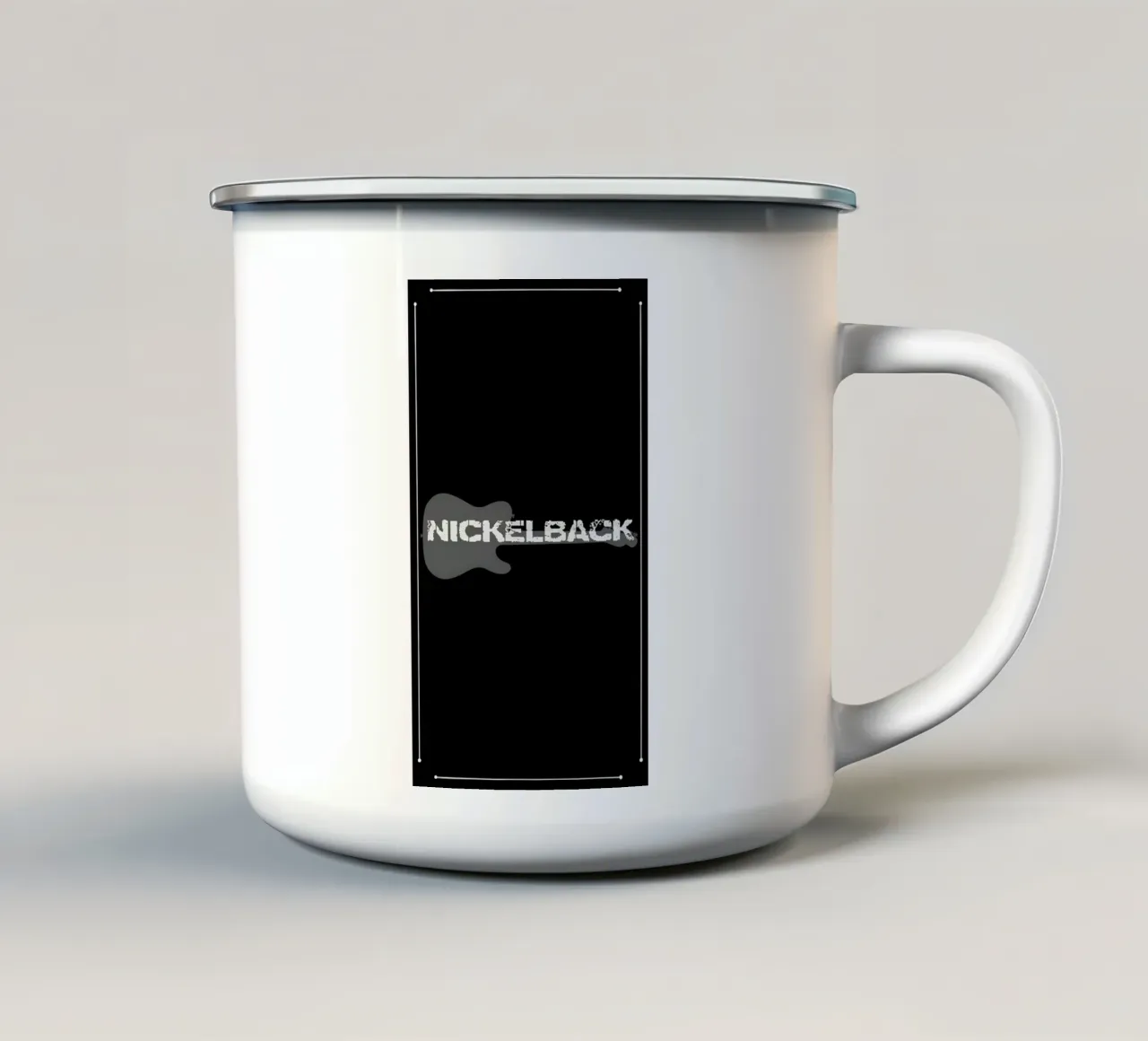 Nickelback tazza in smalto da vintage
