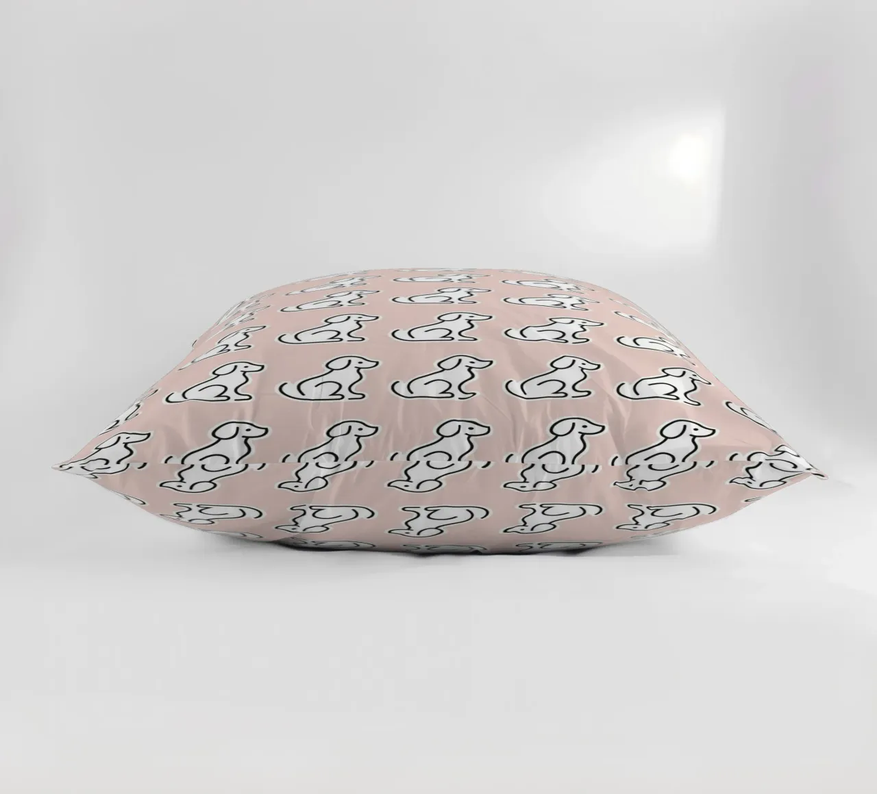 Dog Peachy Pattern #2 cuscino da kathrinmay