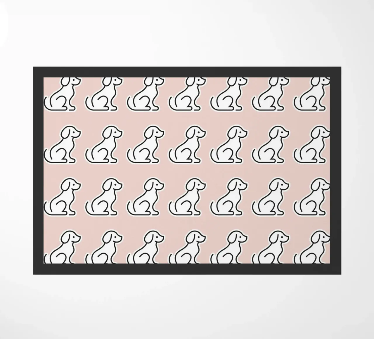 Dog Peachy Pattern #2 zerbino da kathrinmay