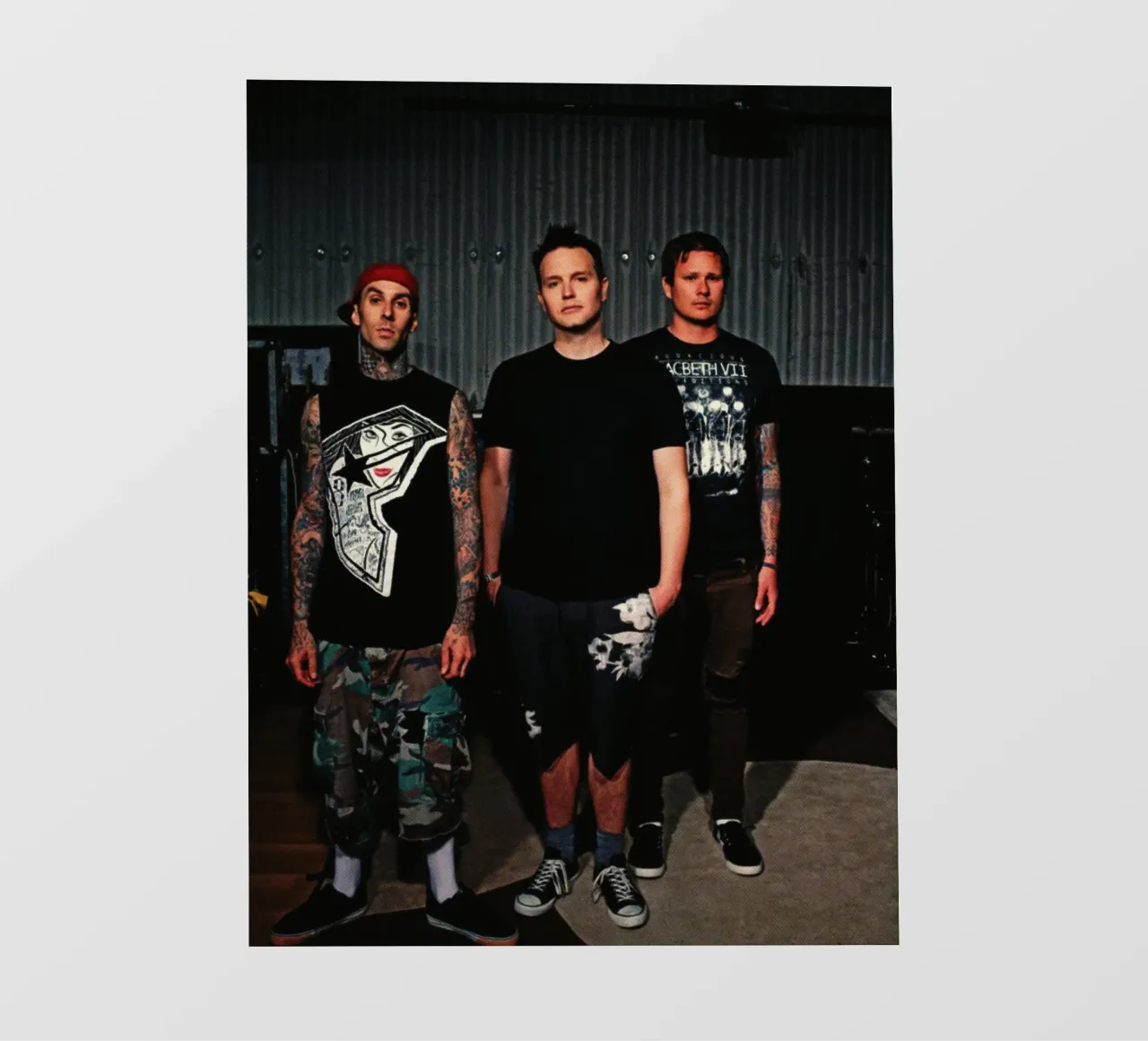 Blink 182 pellicola backlit da Torres 9