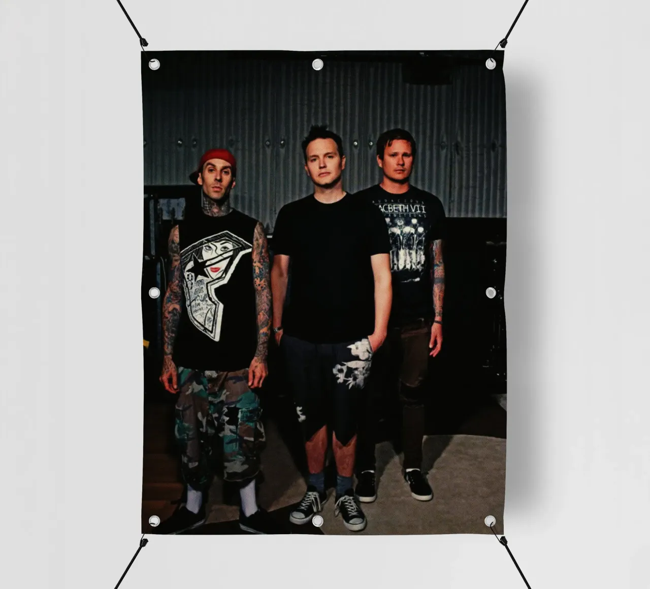 Blink 182 telo in pvc da Torres 9