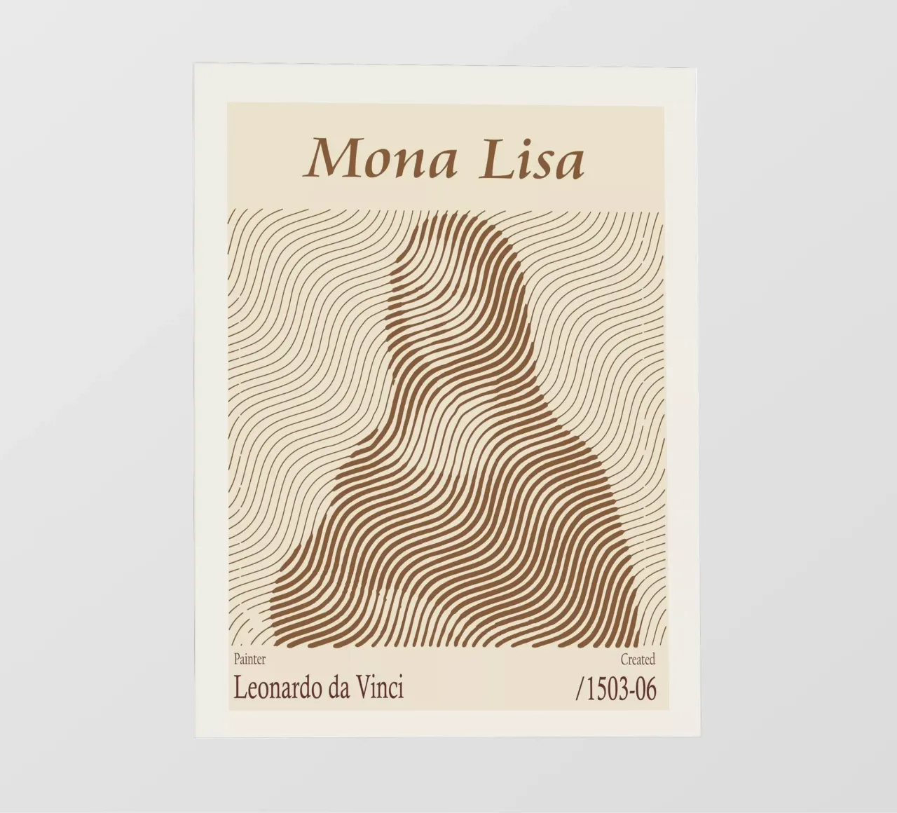 Mona Lisa – Leonardo da Vinci telo in pvc da Doa Project