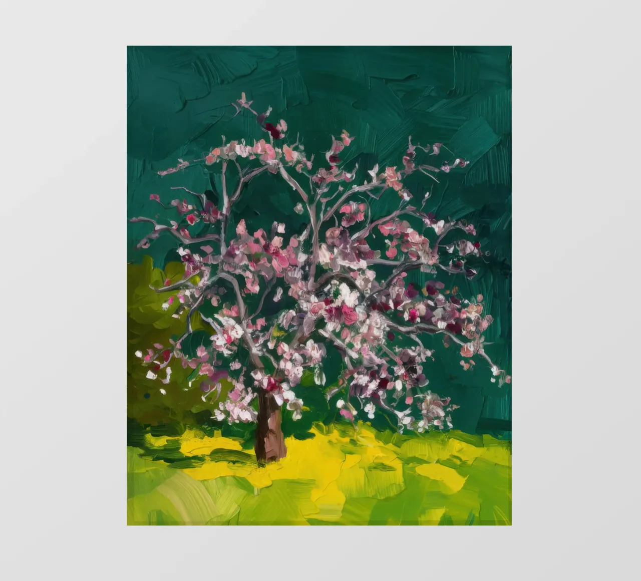 Cascata di fiori cremisi telo in pvc da Angkasa Mist