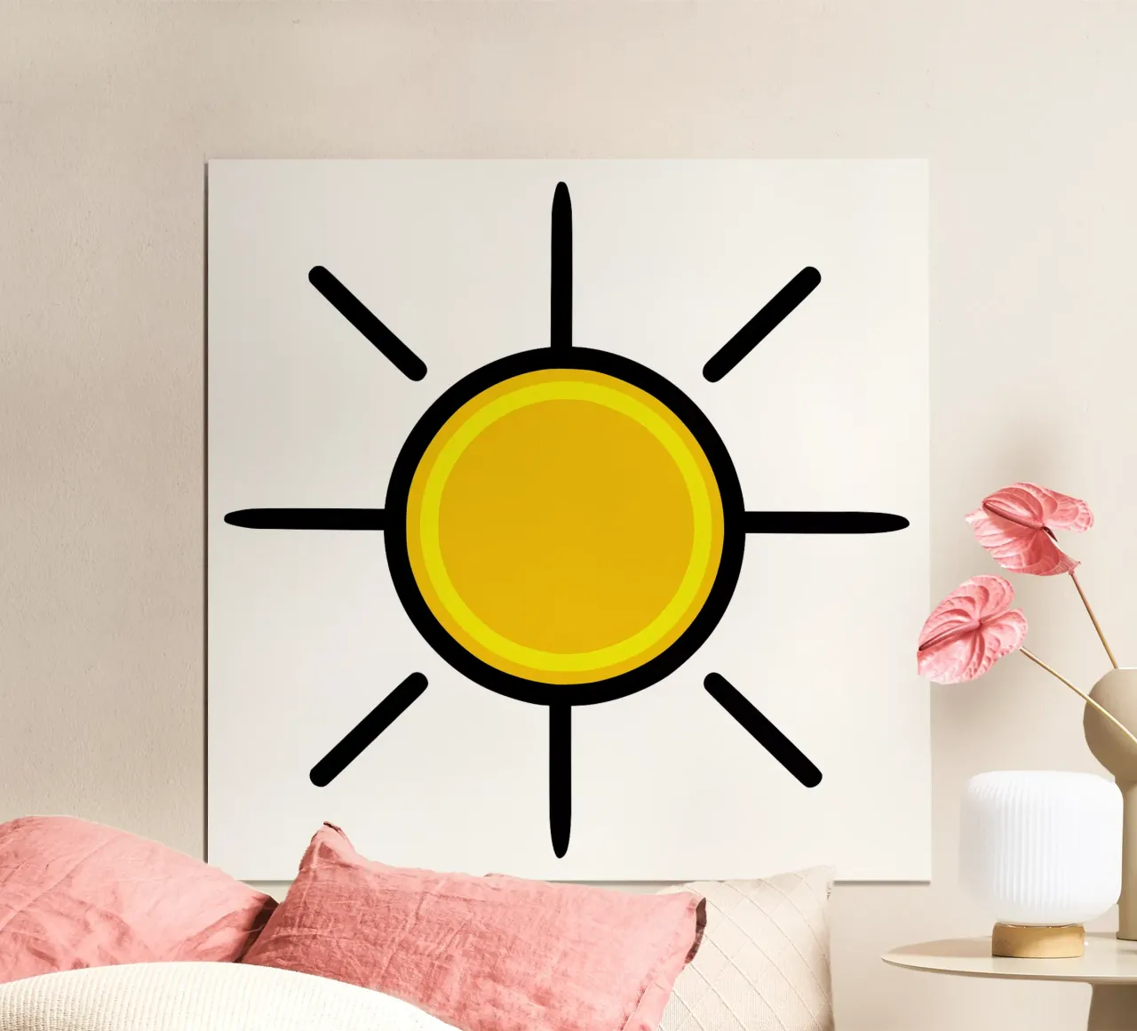 Sole giallo, un po' di colore nella vita carta hahnemühle da Bold & Simple