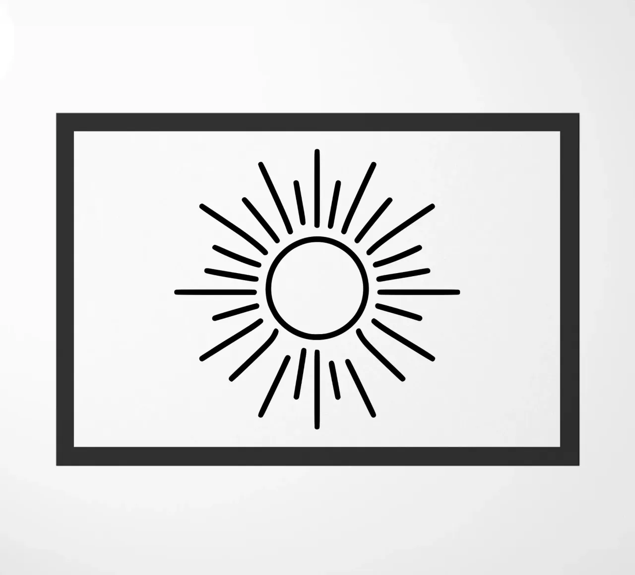 Energia semplice dal sole zerbino da Bold & Simple