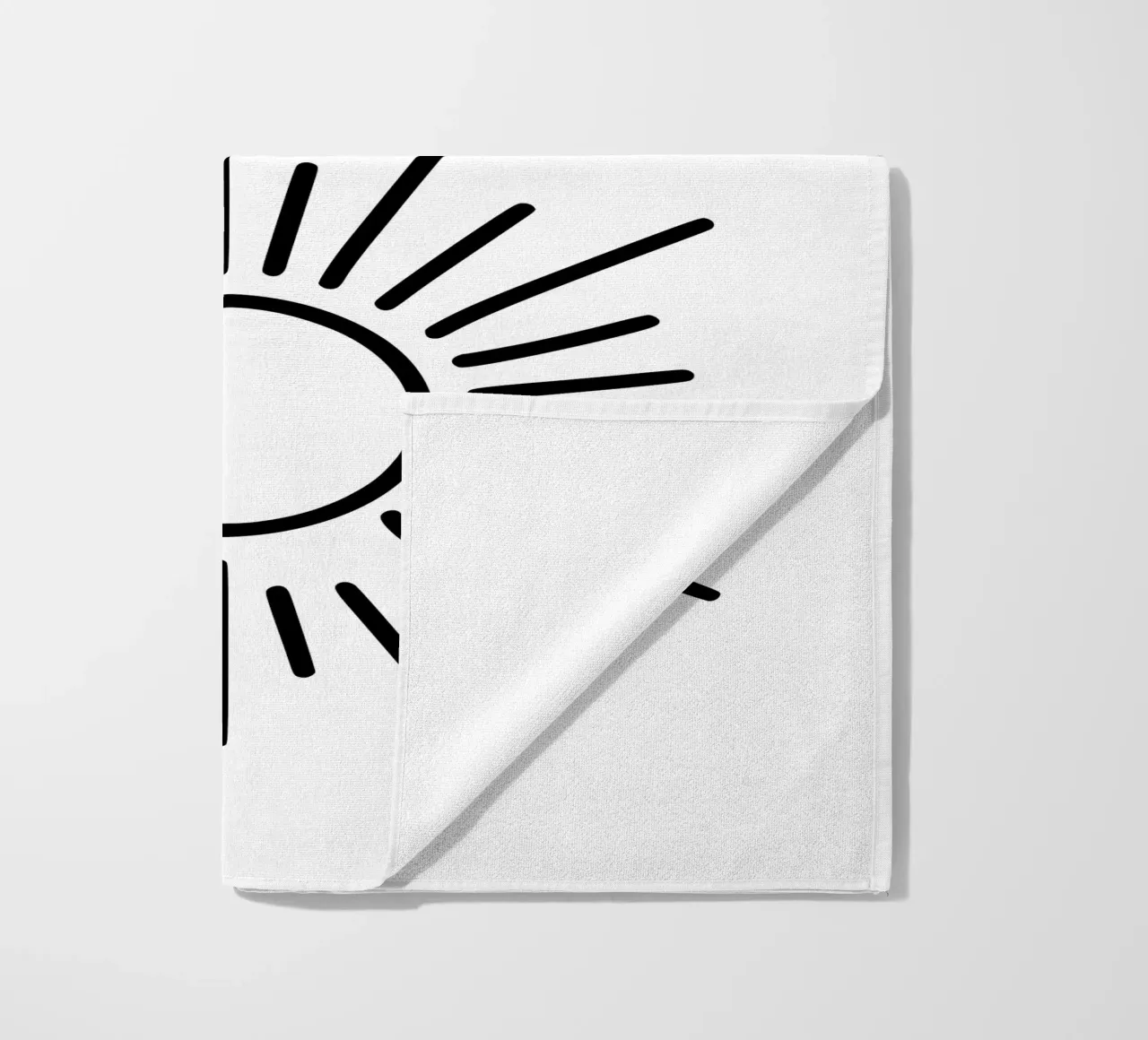 Energia semplice dal sole telo mare da Bold & Simple