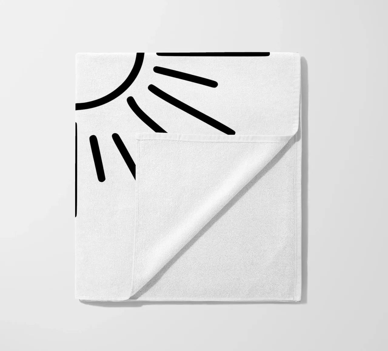 Energia semplice dal sole telo mare da Bold & Simple