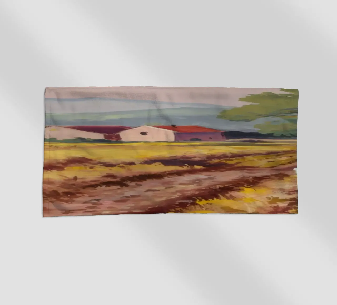 Vigneto toscano Vista telo mare da Angkasa Mist