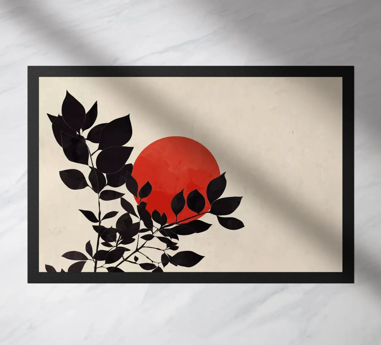 Leaves doormat by LaylaOzHome