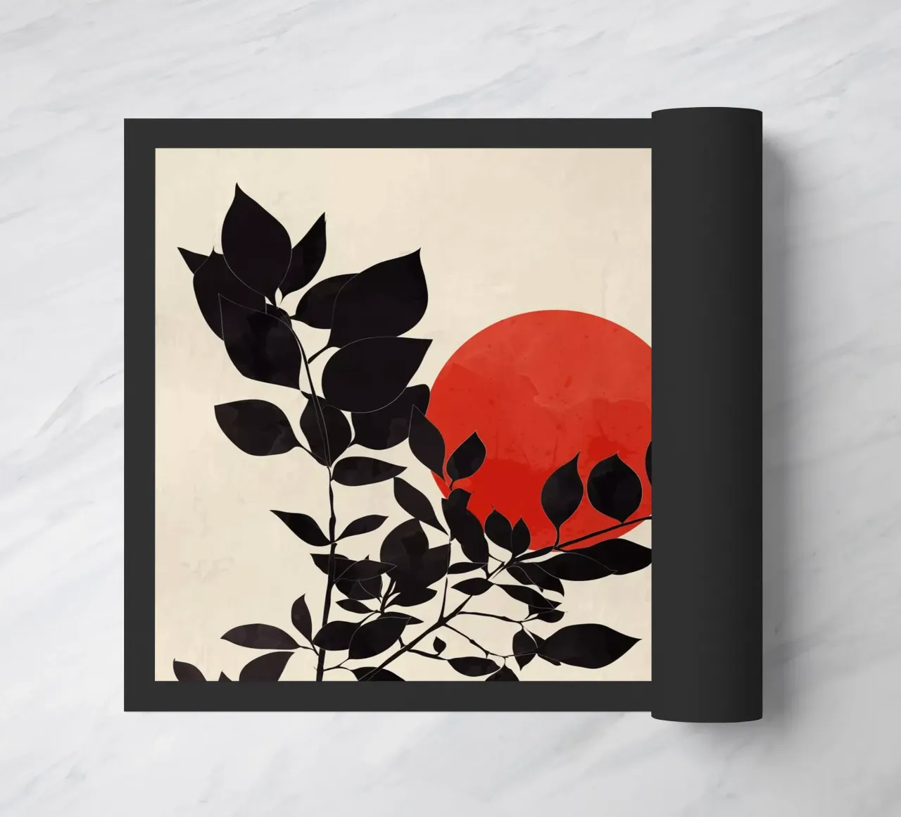 Leaves doormat by LaylaOzHome