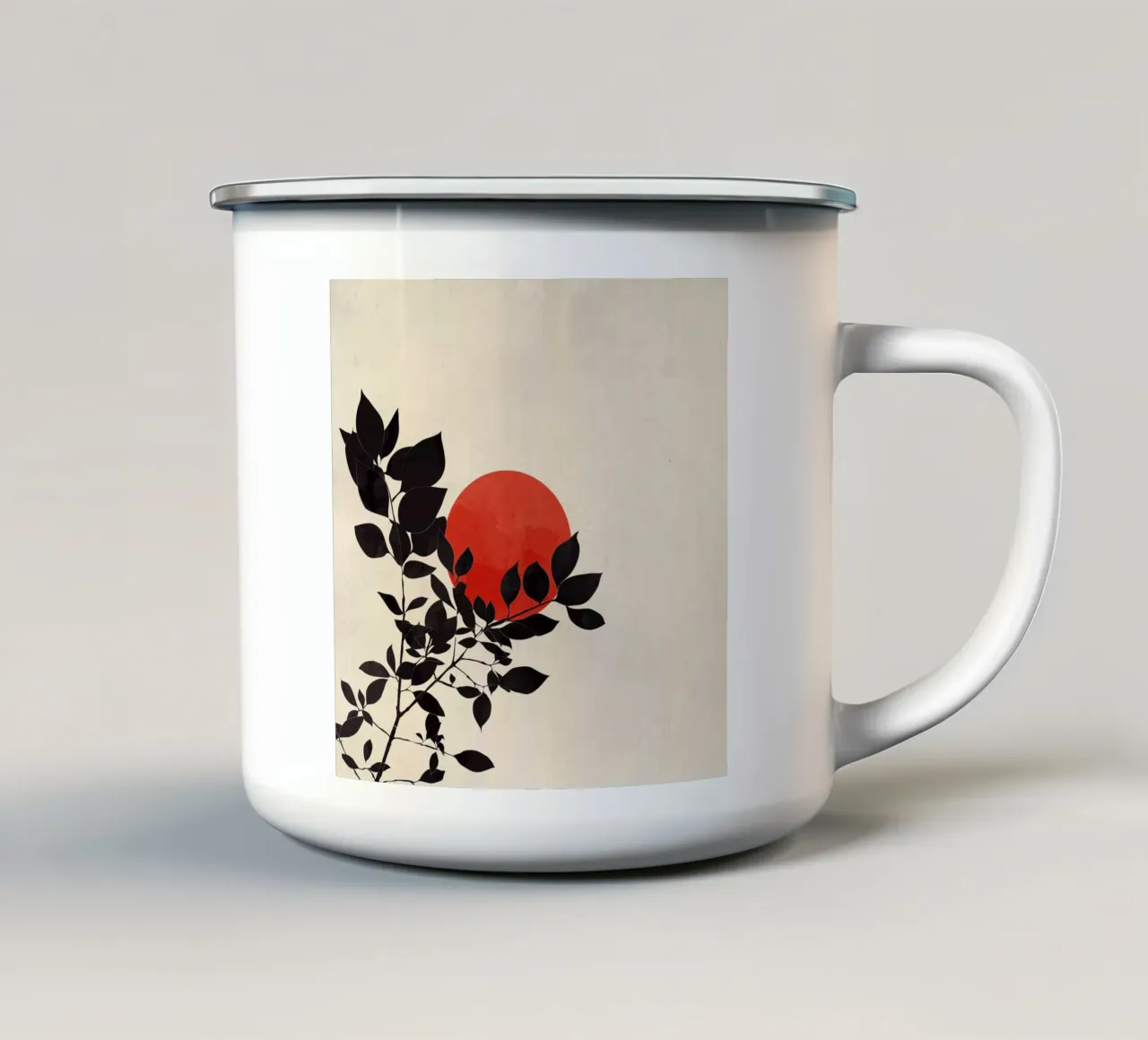 Foglie tazza in smalto da LaylaOzHome