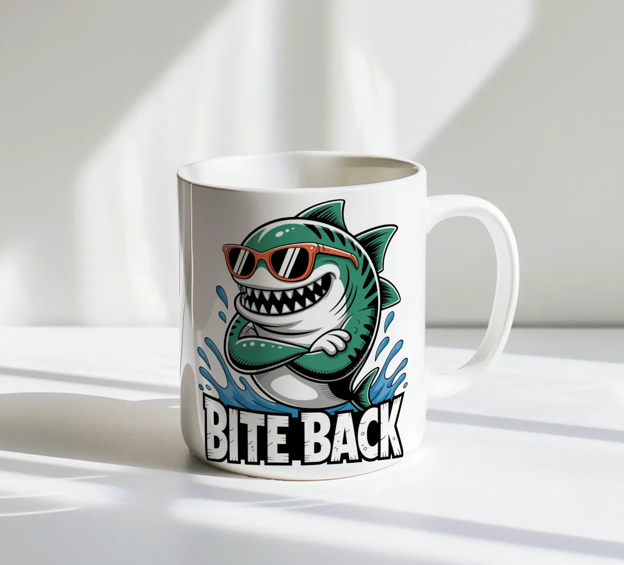 Bite Black tazza in ceramica da Shirtfantastisch
