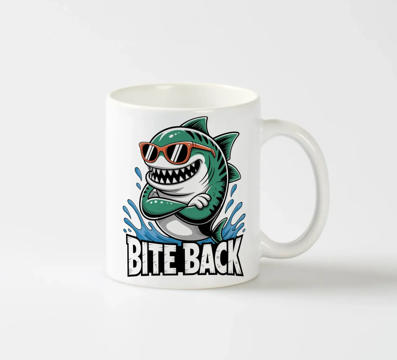 Bite Black tazza in ceramica da Shirtfantastisch