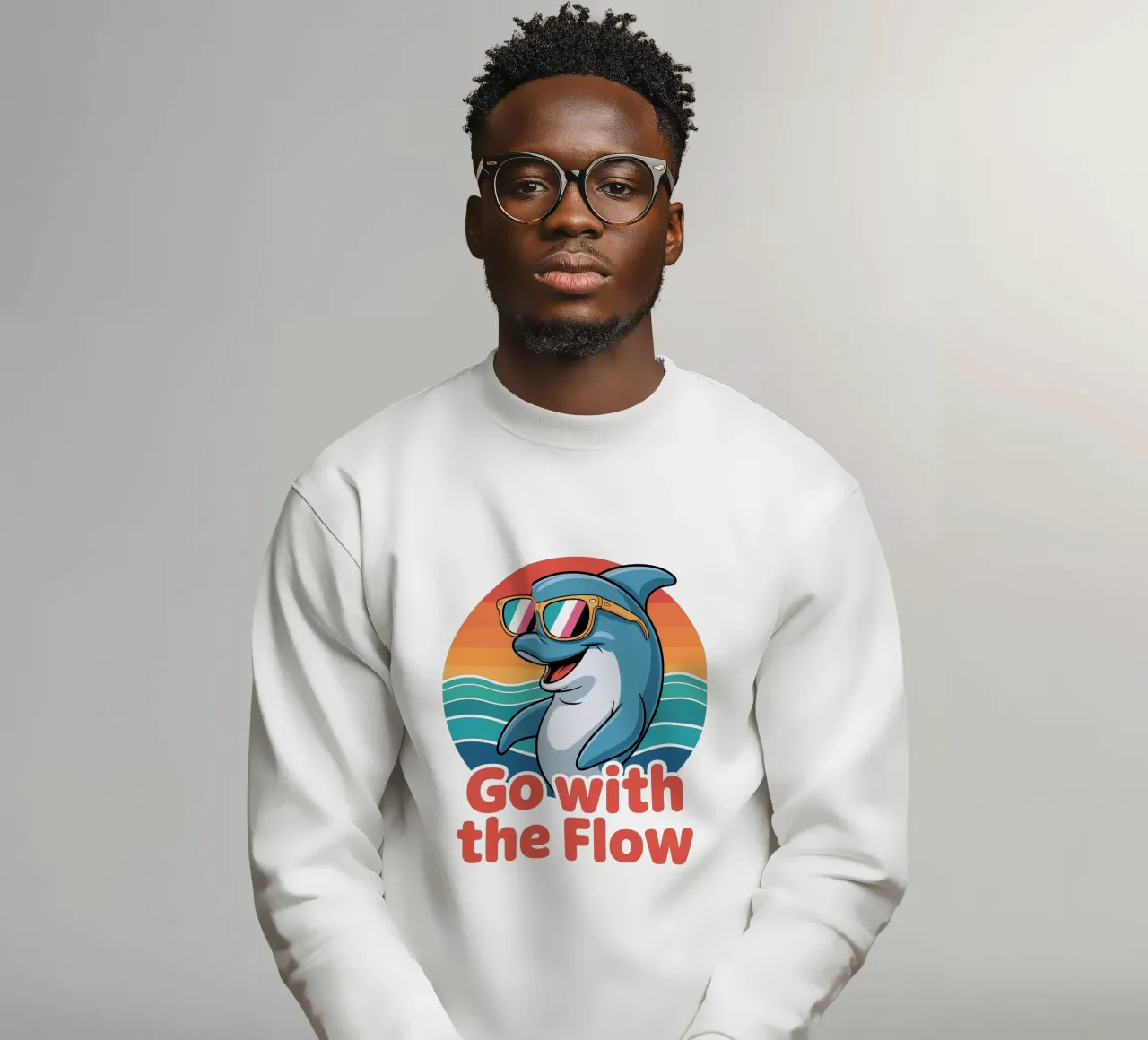 Go with the Flow sudadera de Shirtfantastisch