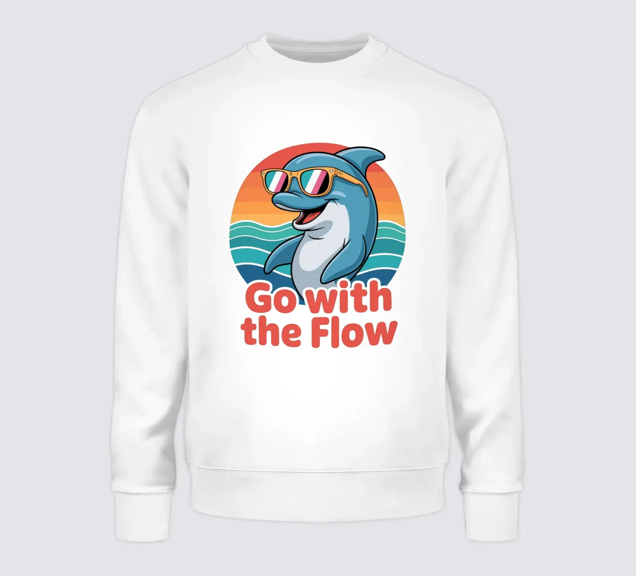 Go with the Flow sudadera de Shirtfantastisch