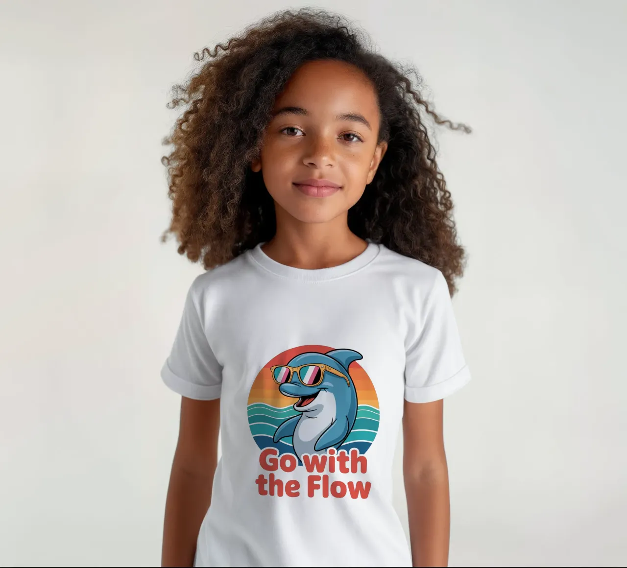 Go with the Flow t-shirt bambini da Shirtfantastisch