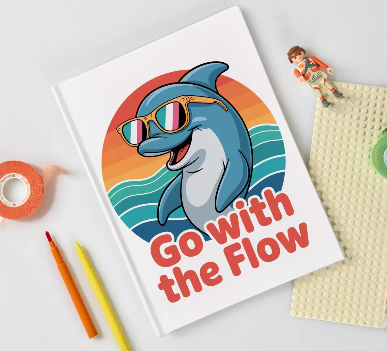 Go with the Flow notebook by Shirtfantastisch