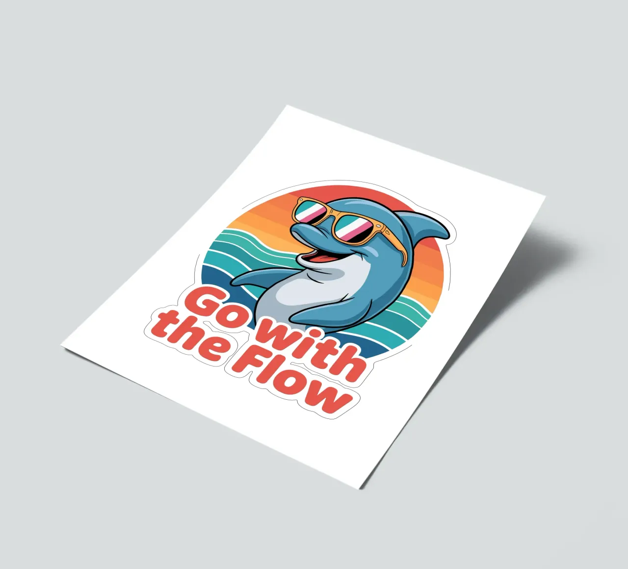 Go with the Flow foglio adesivo da Shirtfantastisch