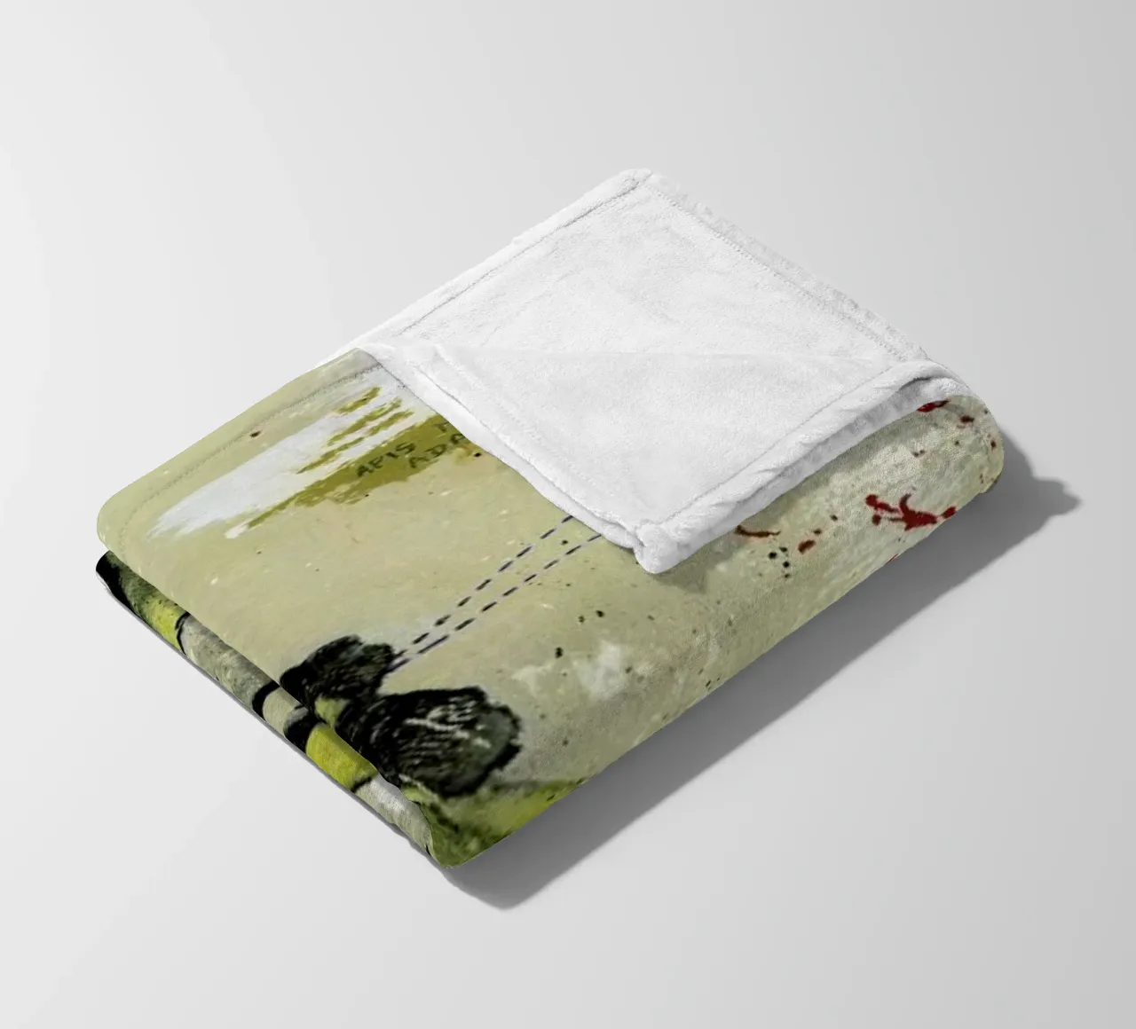 Abeilles tueuses coperta in pile da Tameo