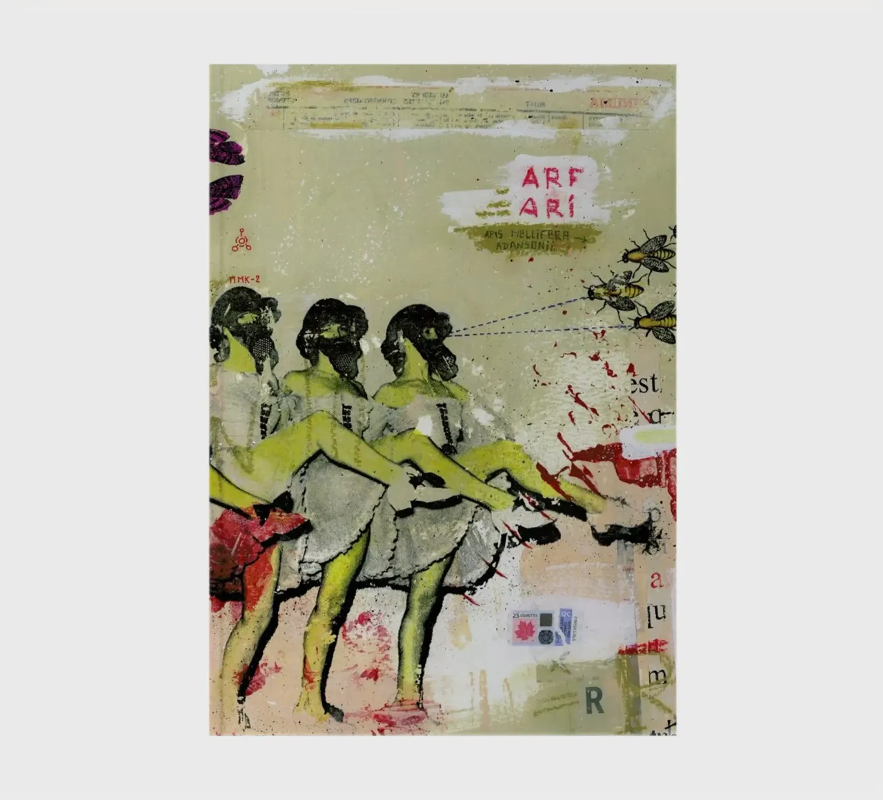 Abeilles tueuses notebook by Tameo