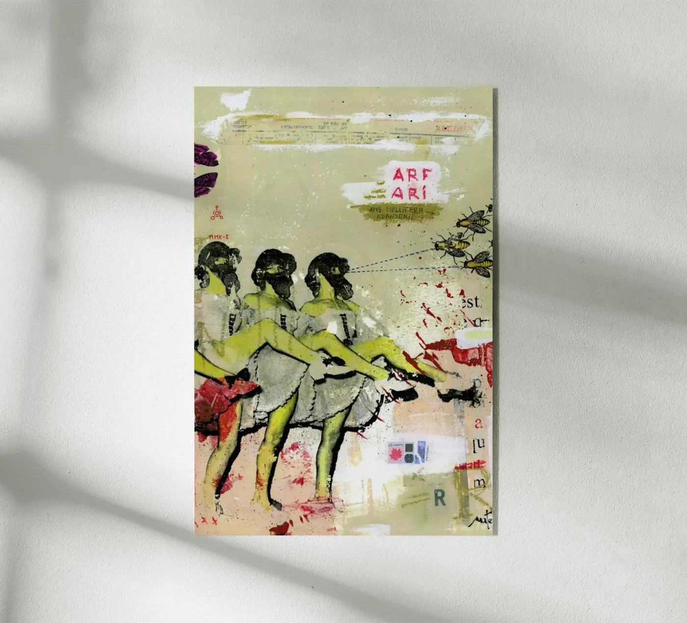 Abeilles tueuses plexiglass da Tameo