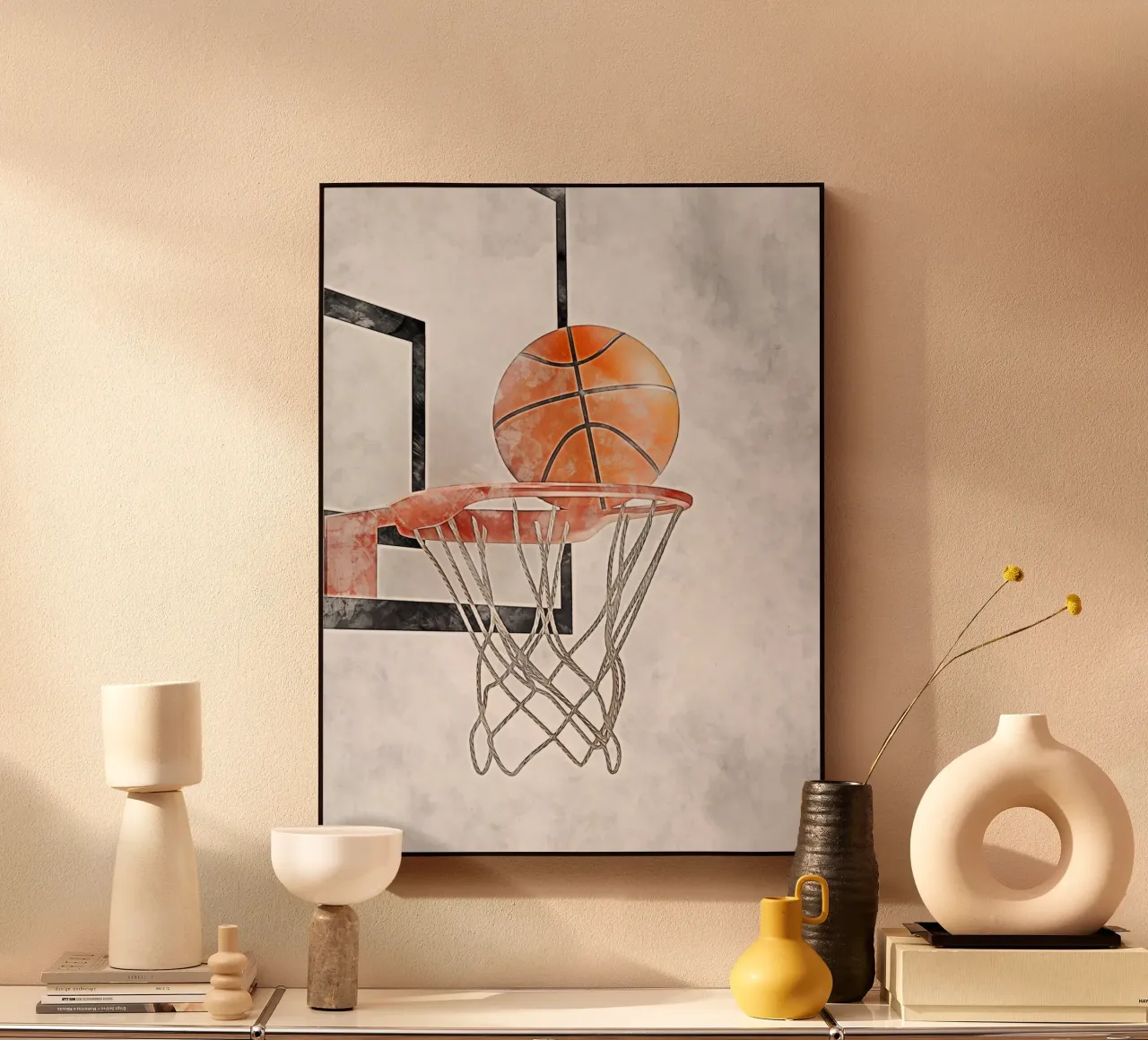 Basketball 2 alluminio dibond da Mateo