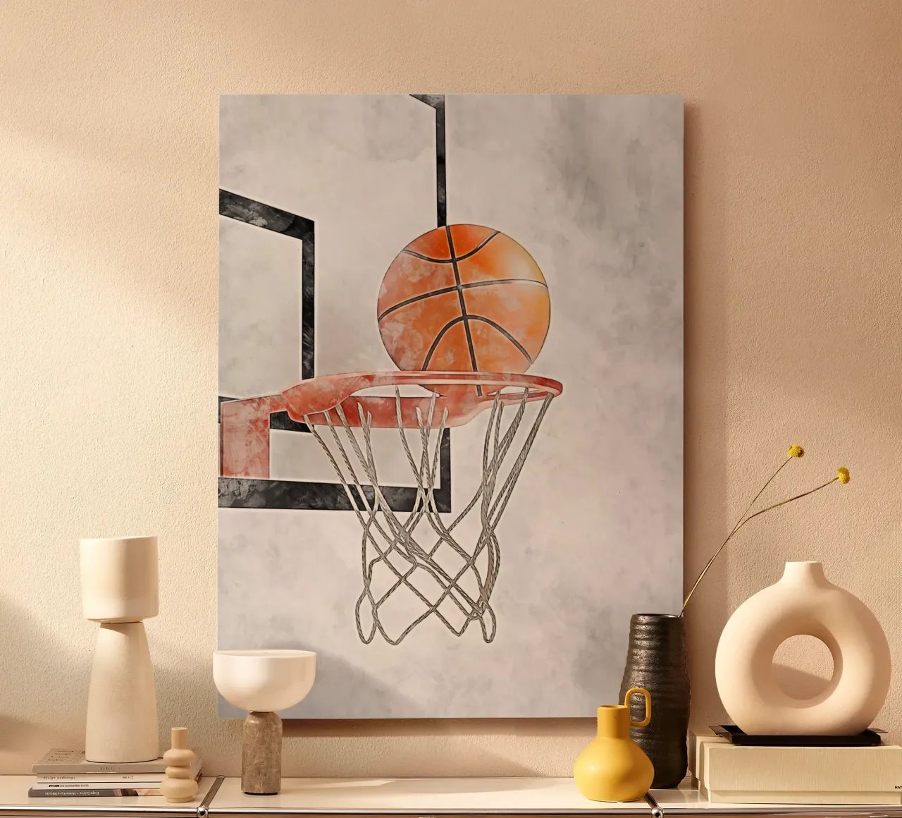Basketball 2 alluminio dibond da Mateo