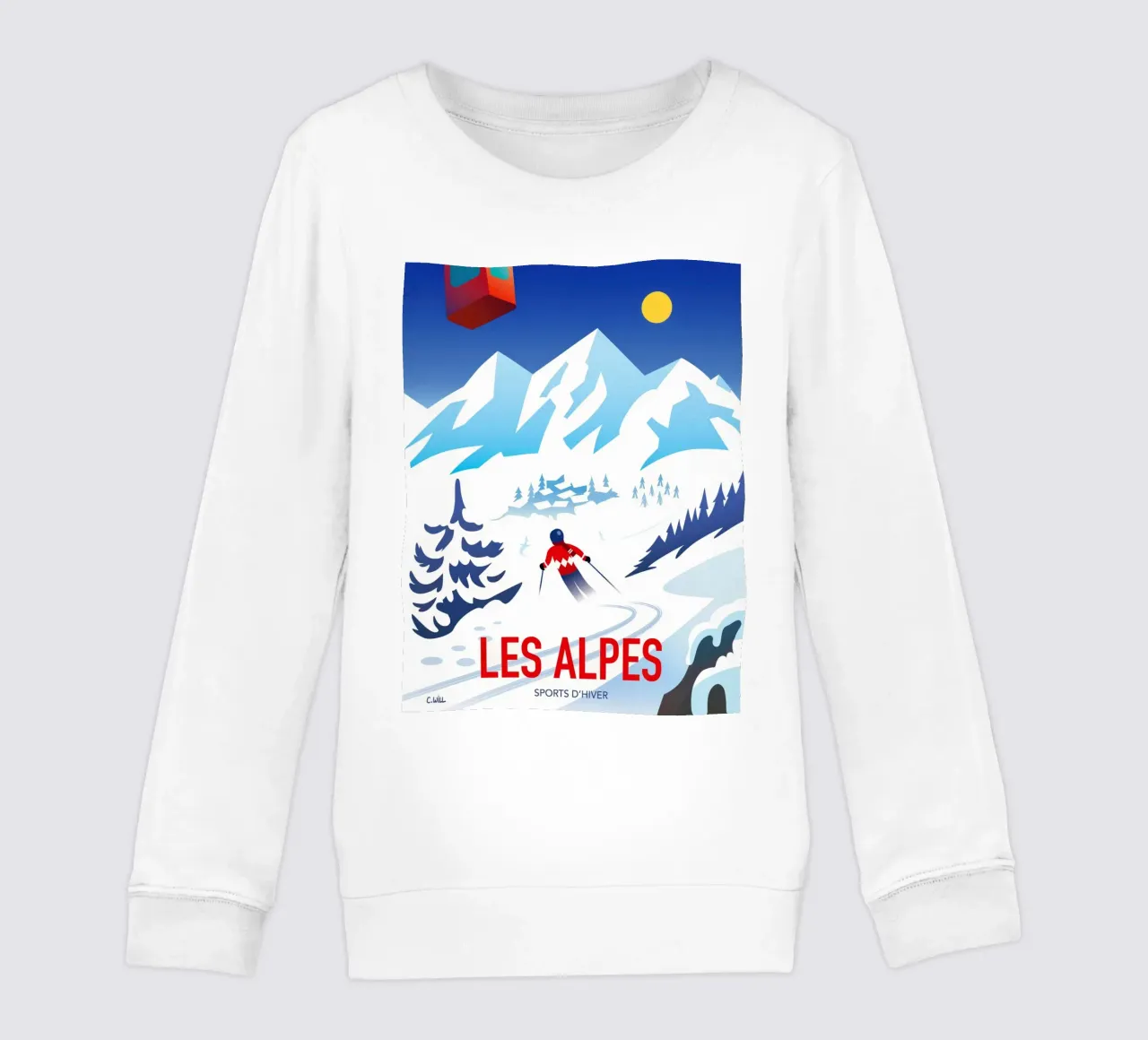 Le Alpi felpa bambino da C.WILL