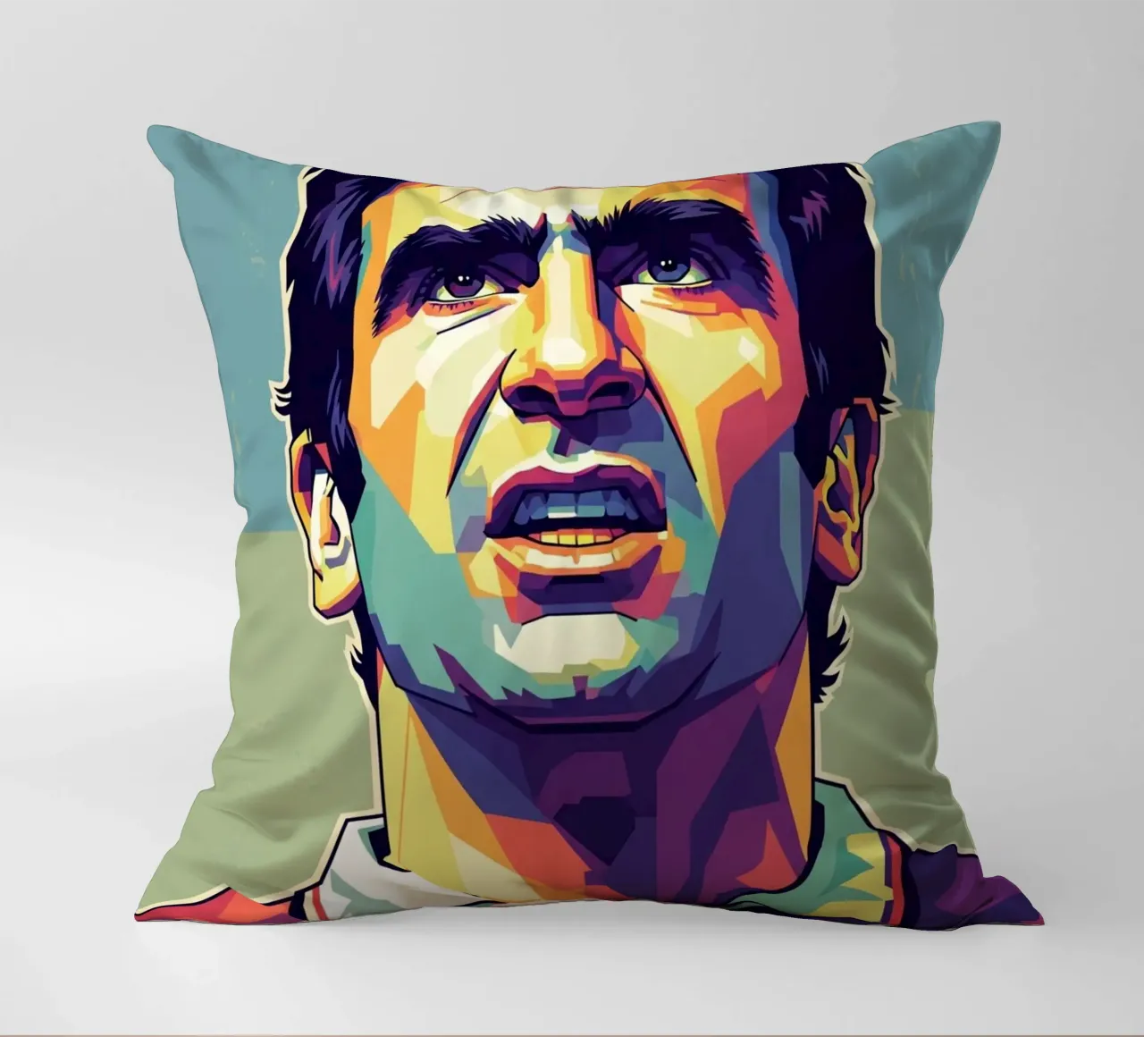 Erick Cantona WPAP art cuscino da Hantamrata