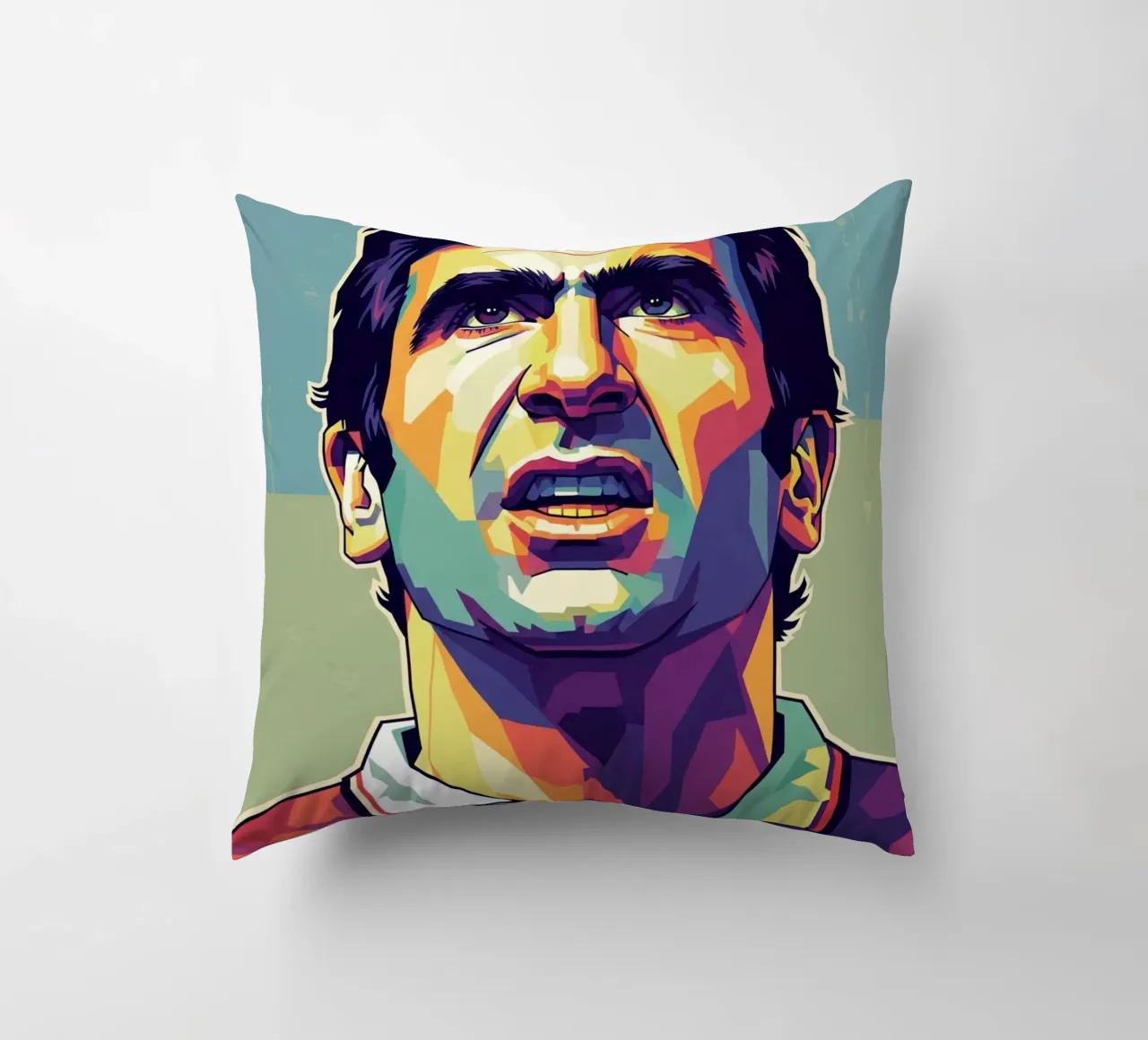 Erick Cantona WPAP art cuscino da Hantamrata