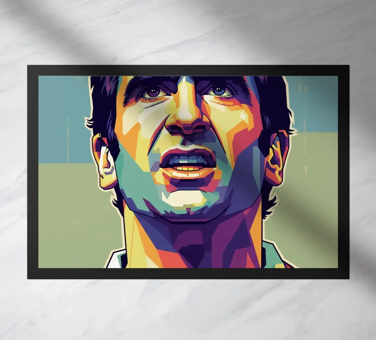 Erick Cantona WPAP art zerbino da Hantamrata