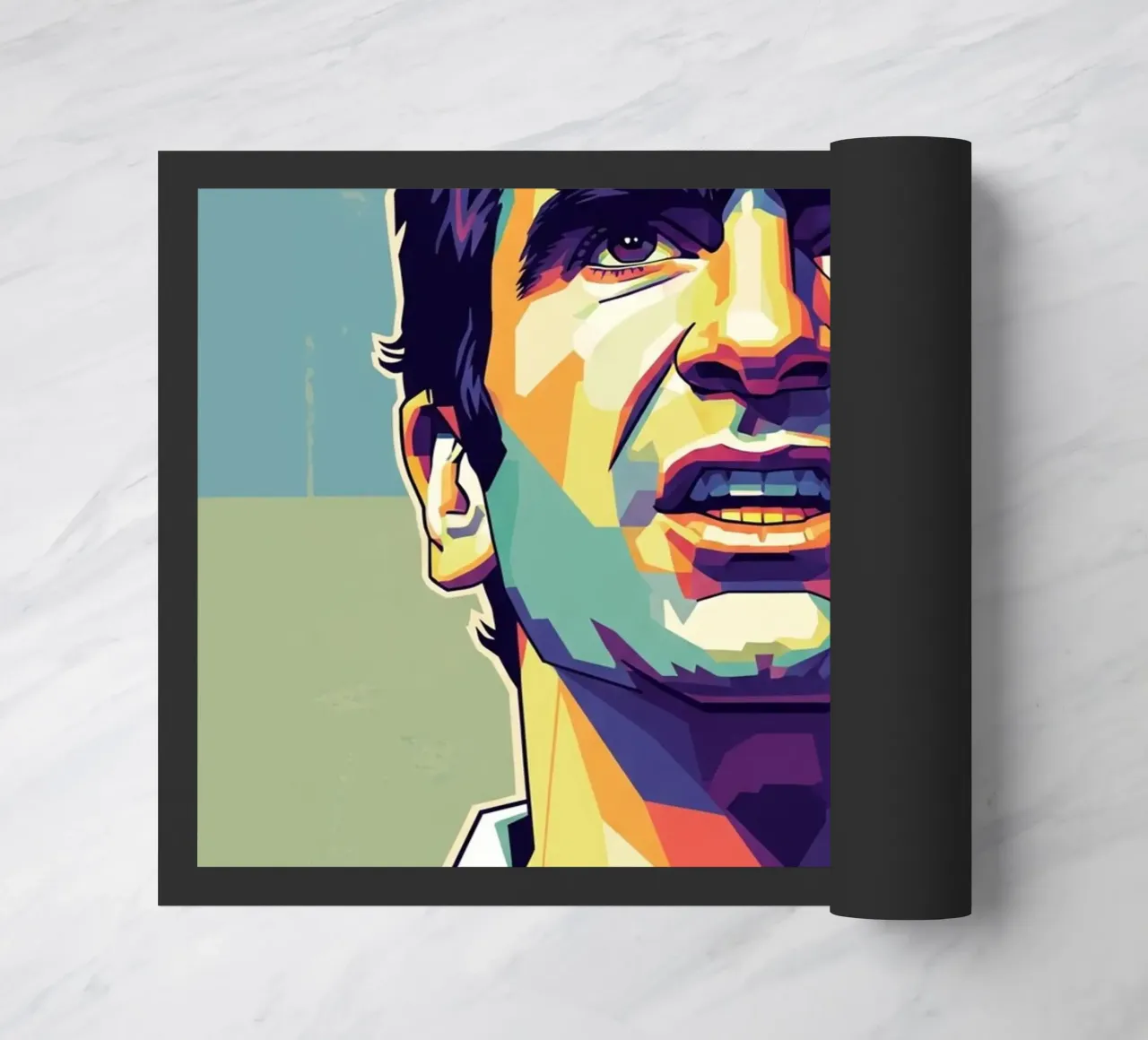 Erick Cantona WPAP art zerbino da Hantamrata