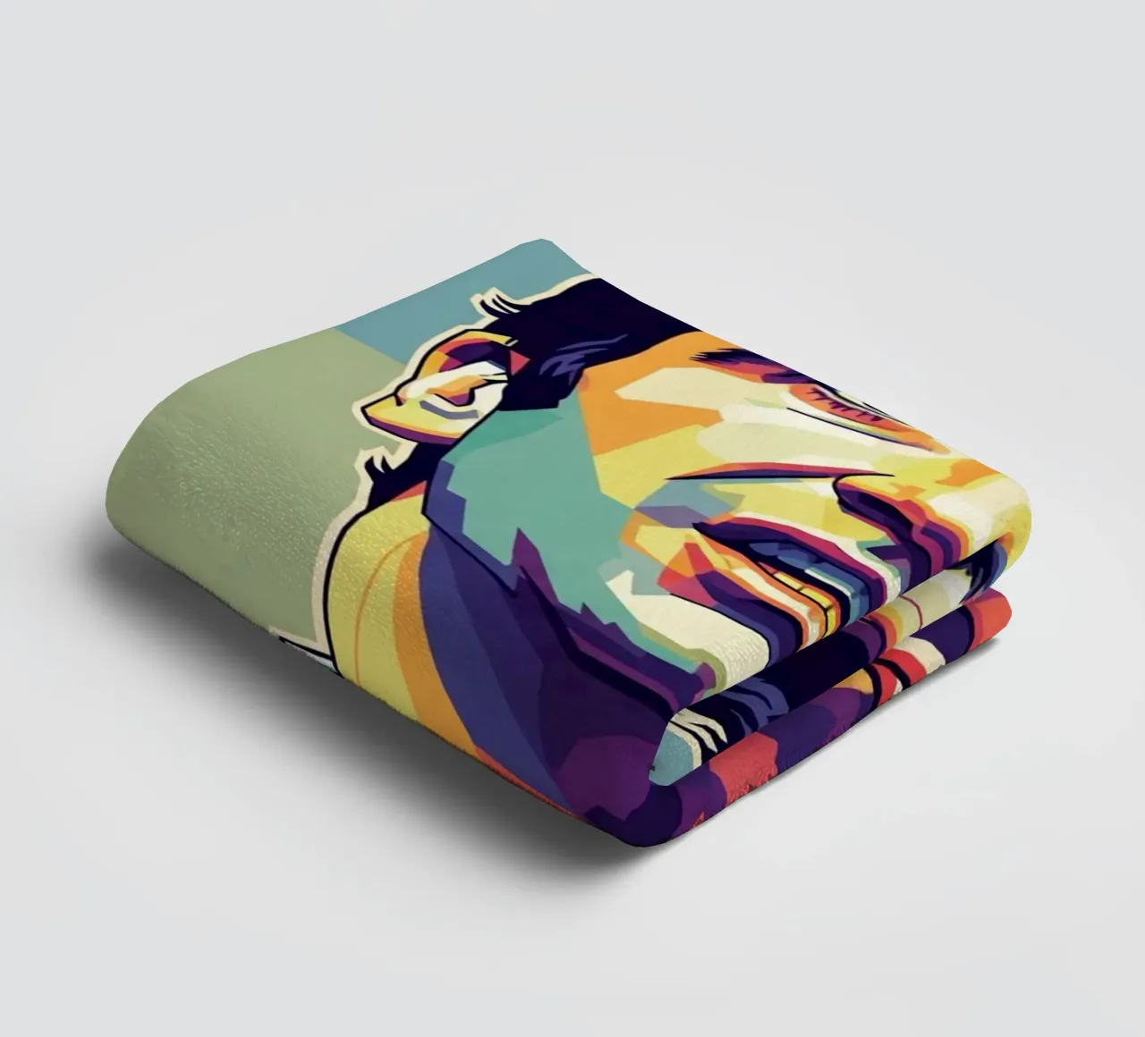 Erick Cantona WPAP art asciugamano da bagno da Hantamrata