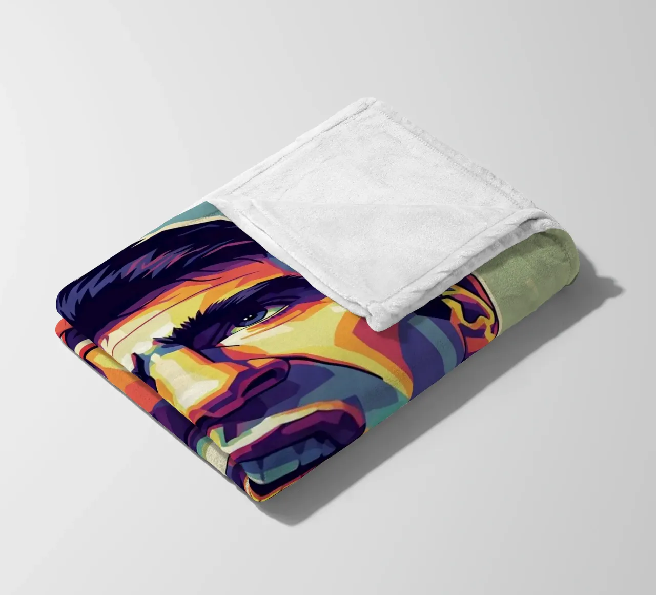 Erick Cantona WPAP art coperta in pile da Hantamrata