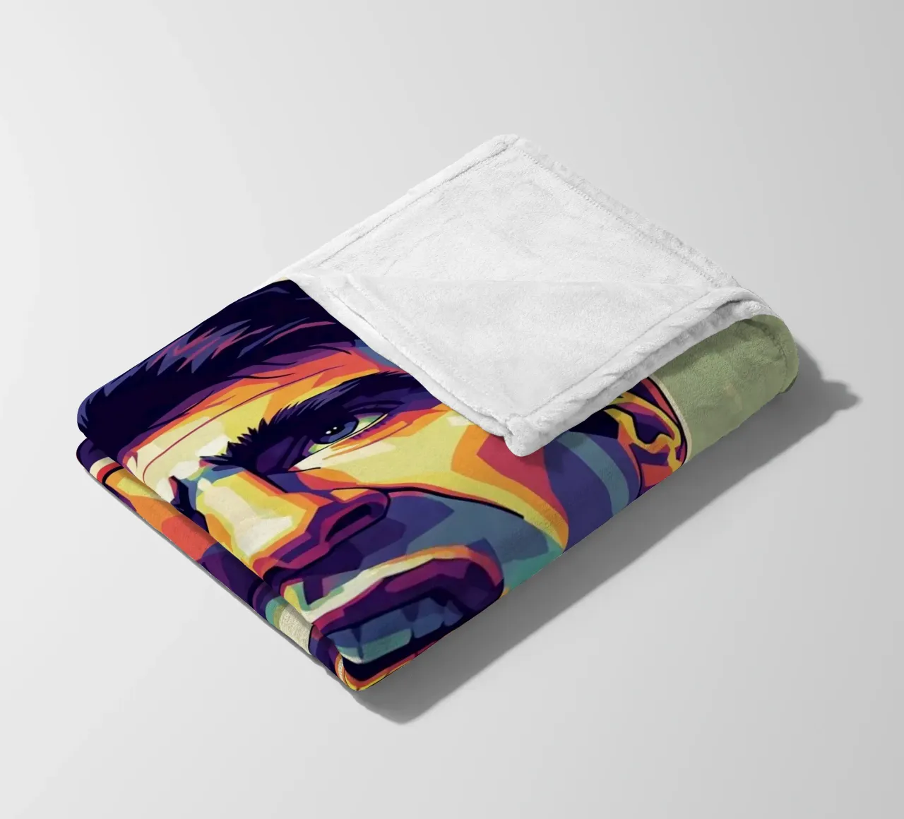 Erick Cantona WPAP art coperta in pile da Hantamrata