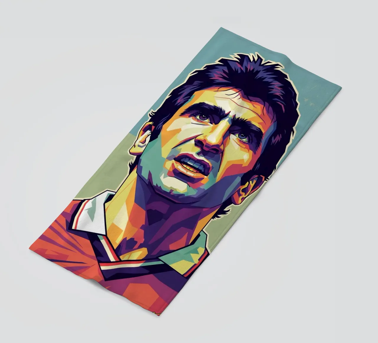 Erick Cantona WPAP art telo mare da Hantamrata