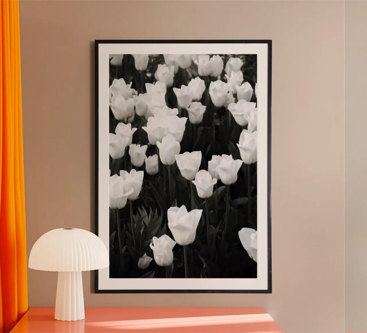 white tulip spring heaven hahnemühle by Studio Nahili