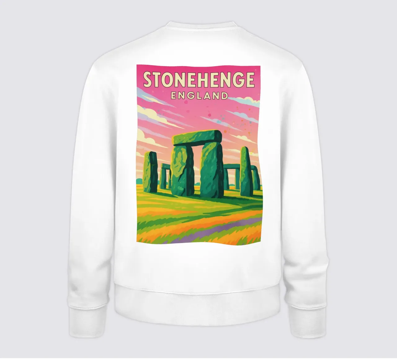 disegno di stonehenge inghilterra felpa da jasmines