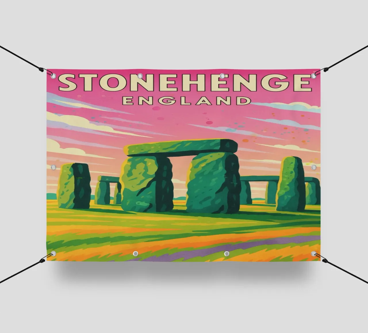 disegno di stonehenge inghilterra telo in pvc da jasmines