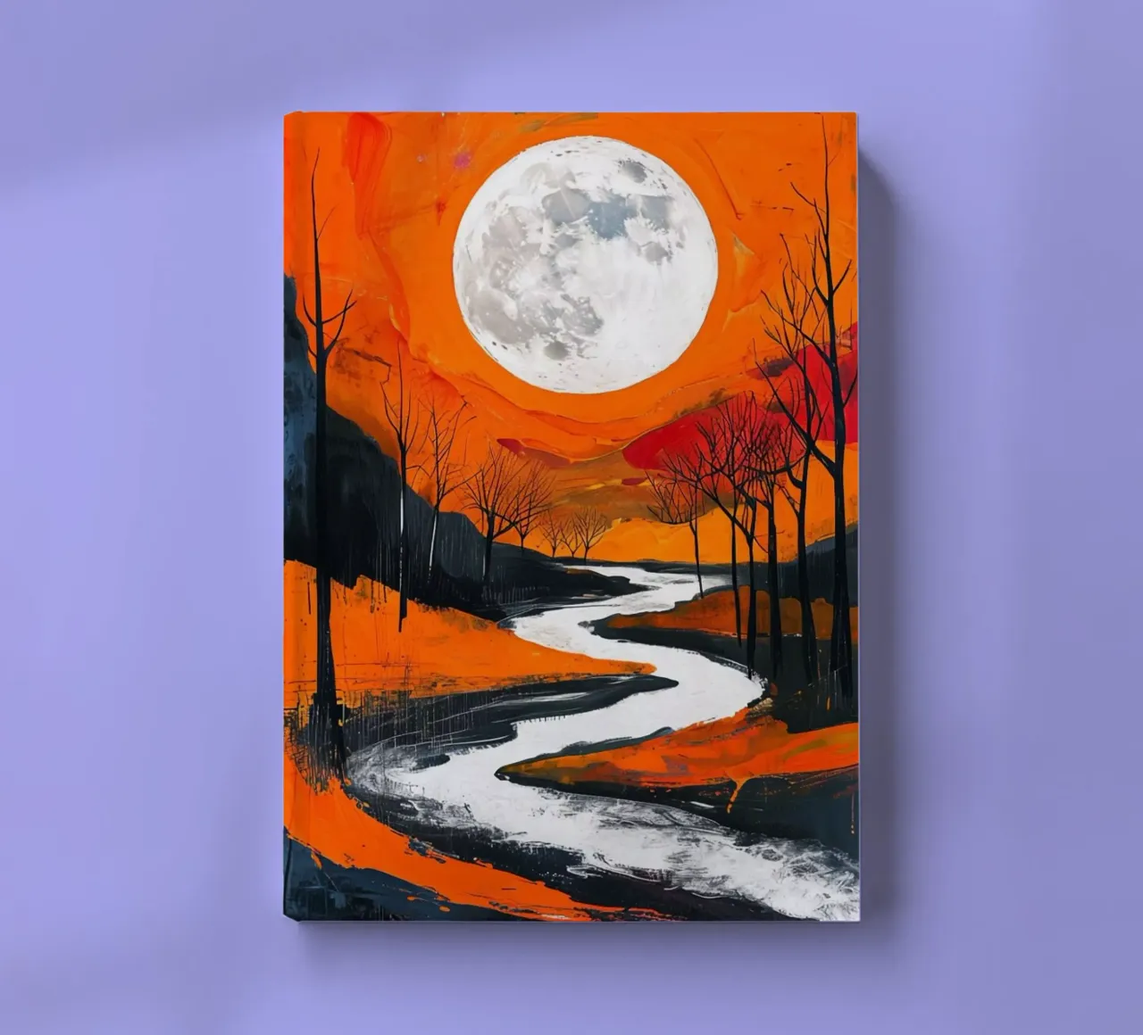 Luna di sangue crescente diario da Artistic-shop