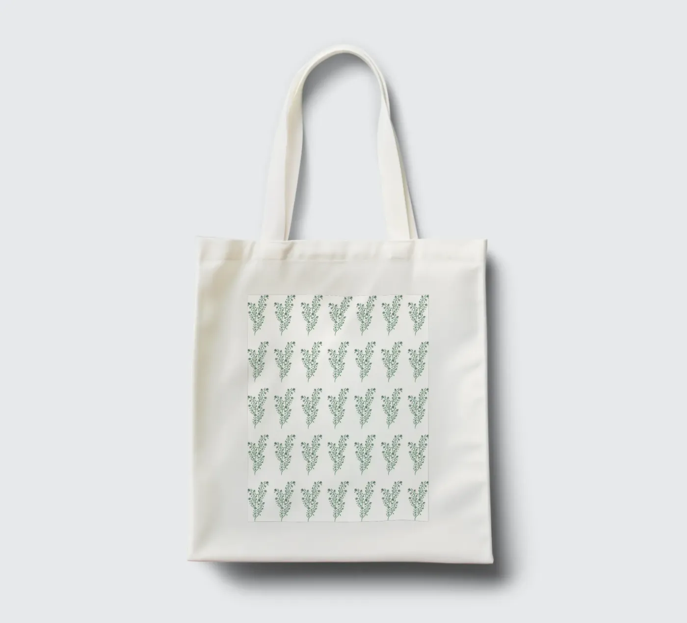 Thyme Pattern #1 Jutebeutel von kathrinmay