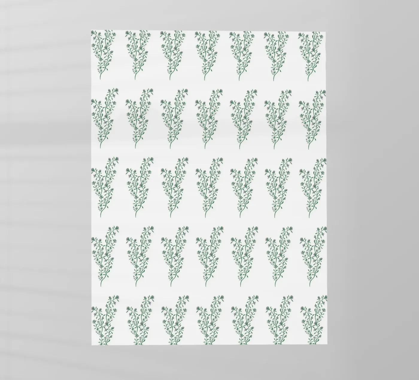 Thyme Pattern #1 backlit folie van kathrinmay