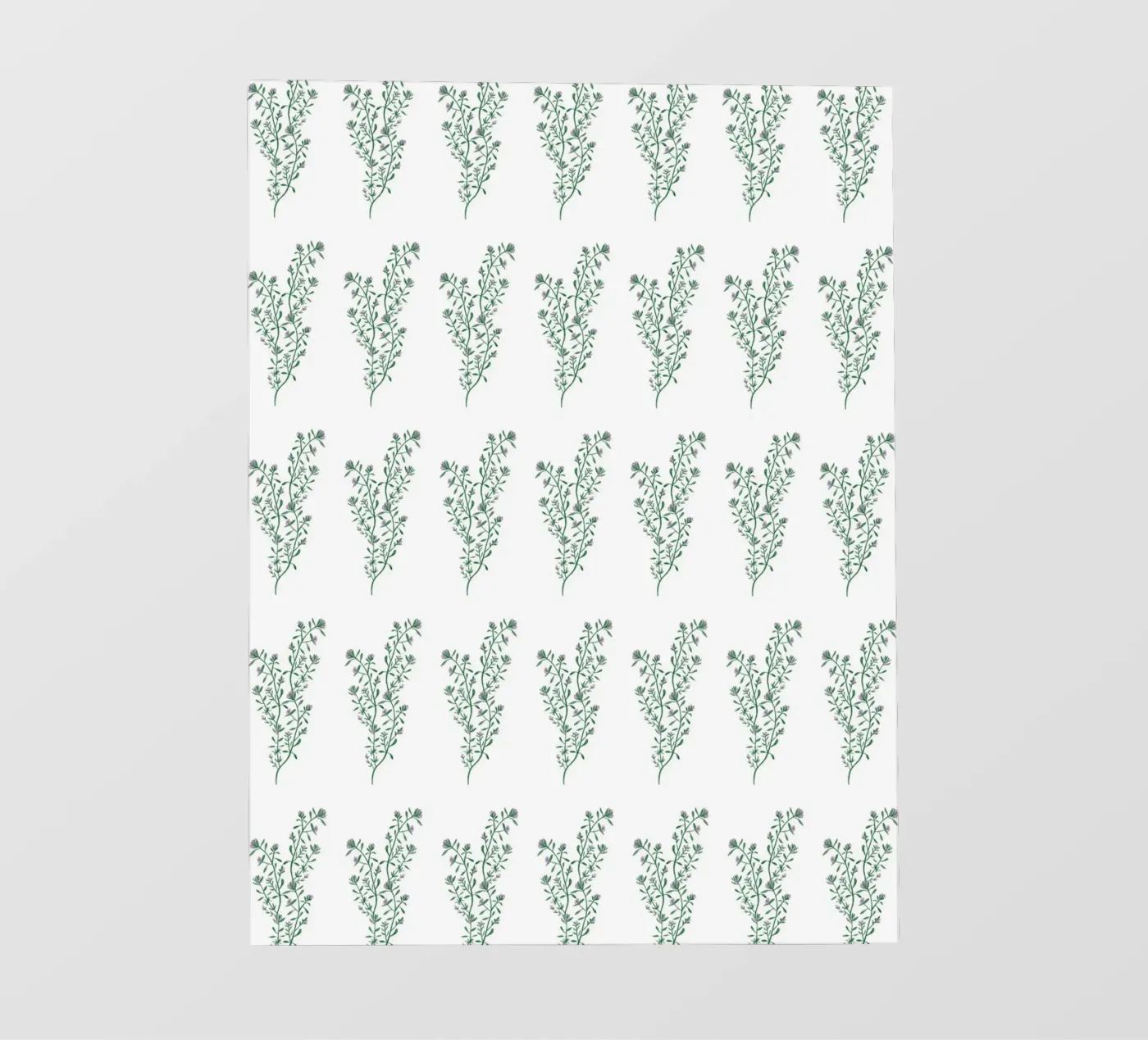 Thyme Pattern #1 Fototapete von kathrinmay