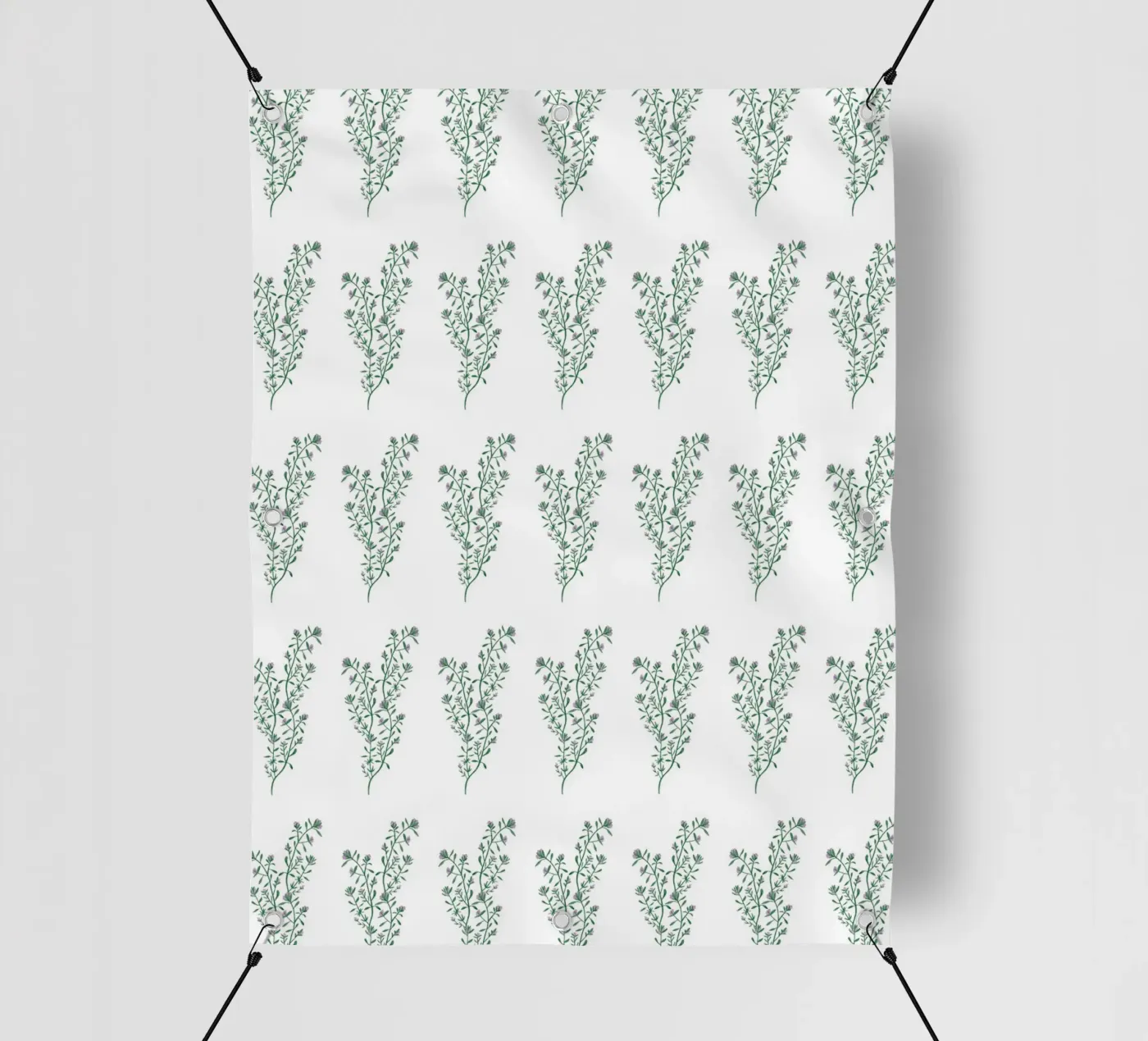 Thyme Pattern #1 PVC Plane von kathrinmay